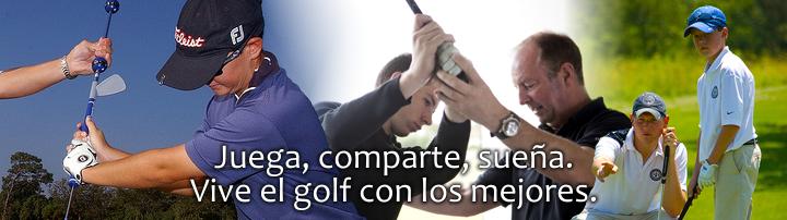 Juega, comparte, sueña. Vive el golf con los mejores